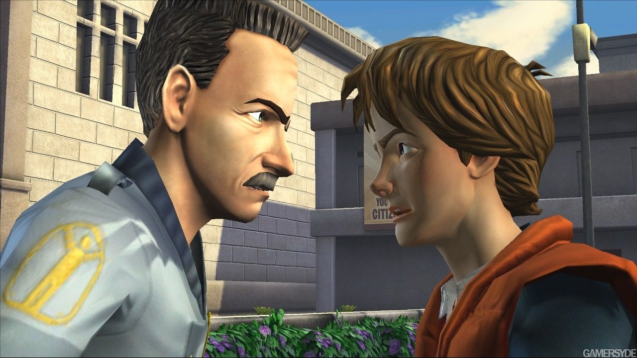 Back to the Future: The Game — скриншот 1