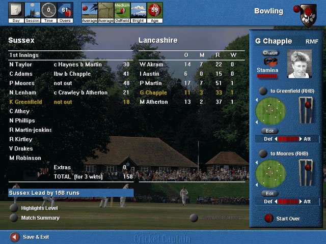 International Cricket Captain — скриншот 1