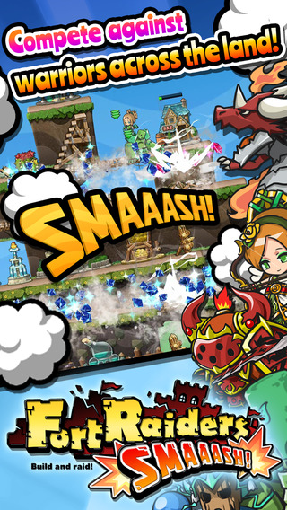 Fort Raiders SMAAASH! — скриншот 1