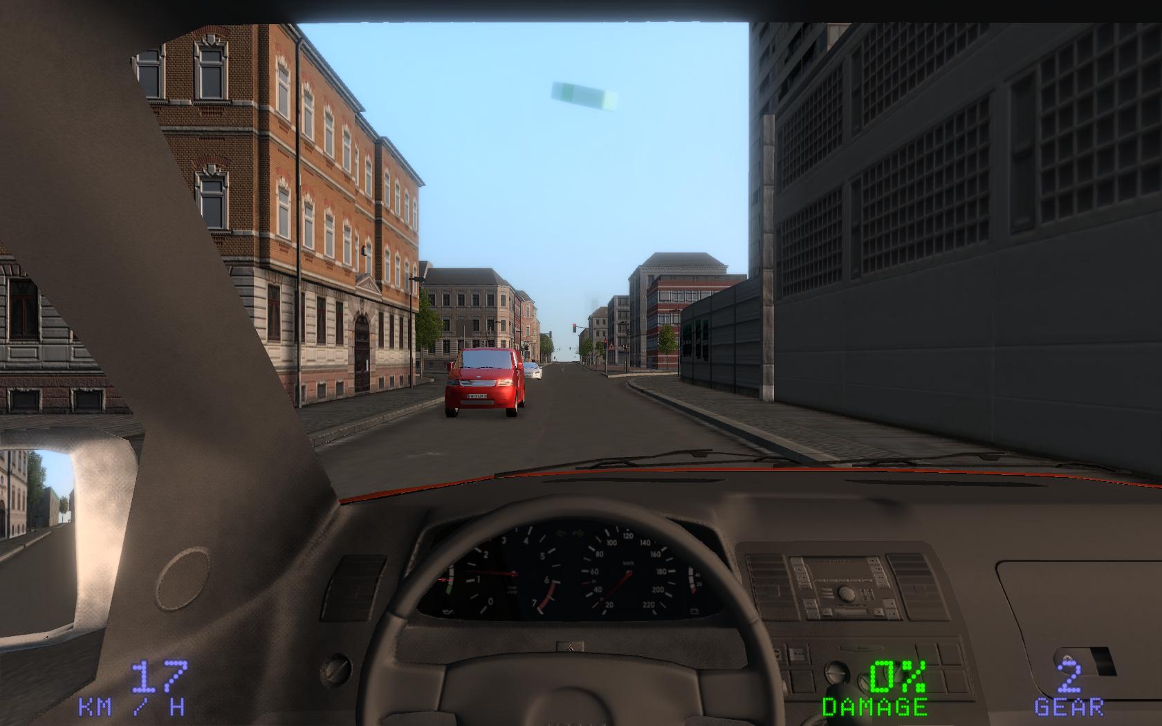 Driving Simulator 2011 — скриншот 1