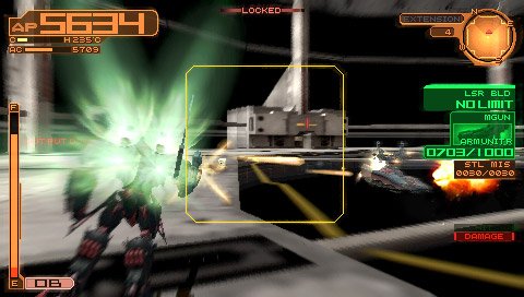 Armored Core: Silent Line Portable — скриншот 5
