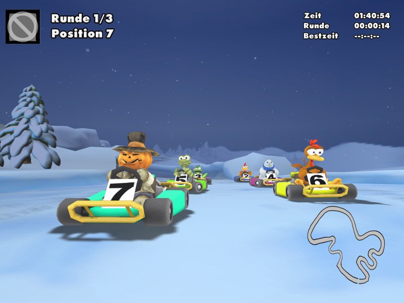 Moorhuhn Kart 2 — скриншот 2