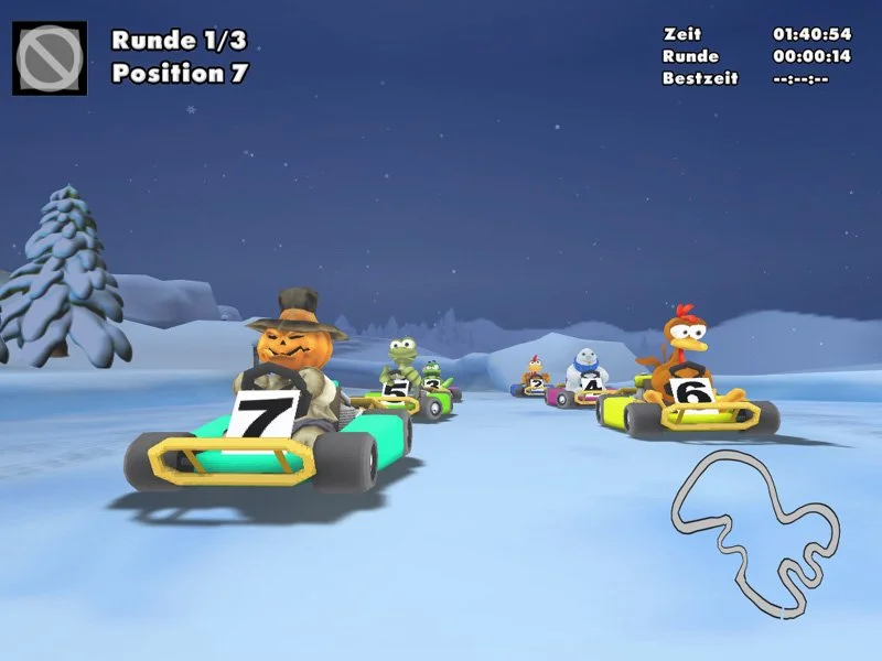 Moorhuhn Kart 2 - кадр 2