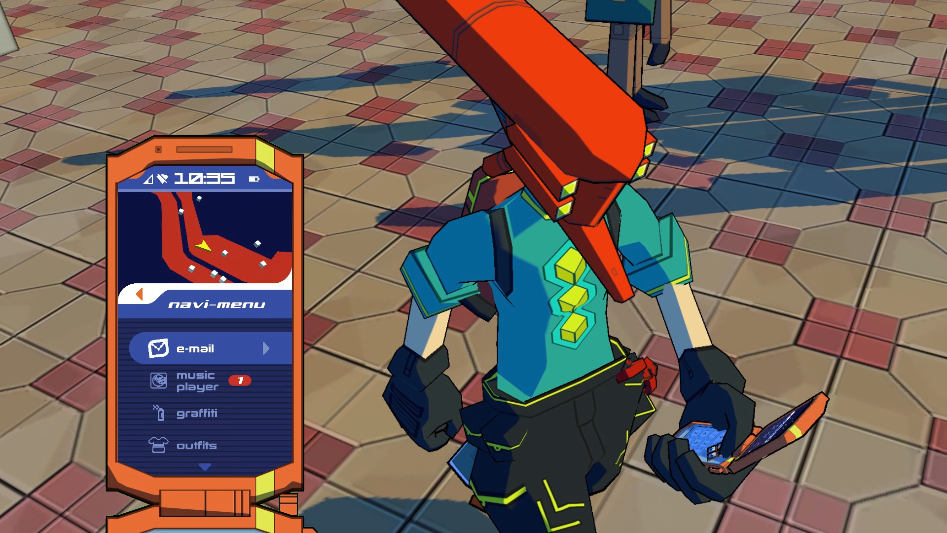 Bomb Rush Cyberfunk — скриншот 3