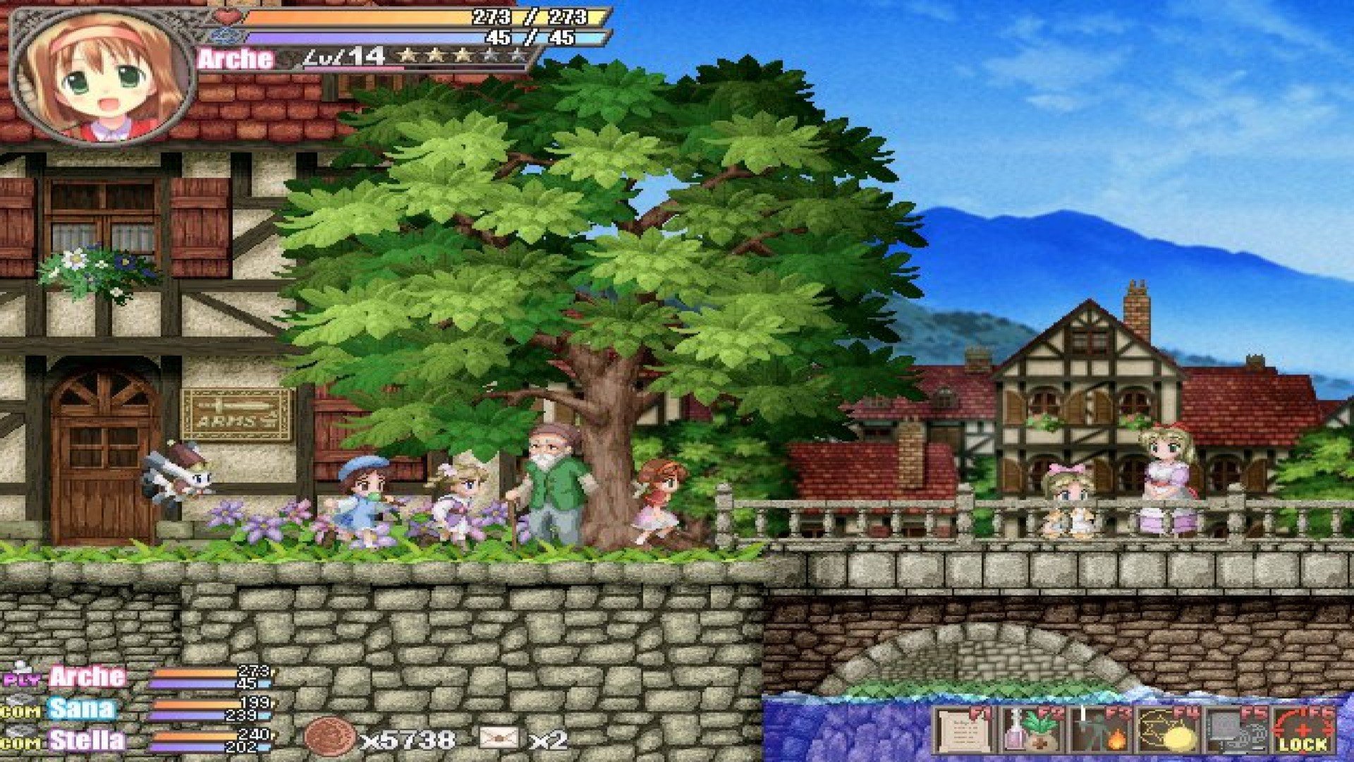 Fortune Summoners: Secret of the Elemental Stone — скриншот 4