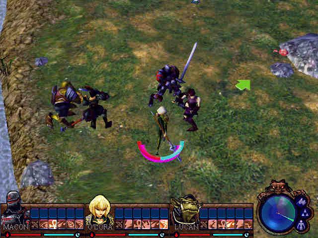 Legend of the Blade Masters — скриншот 1