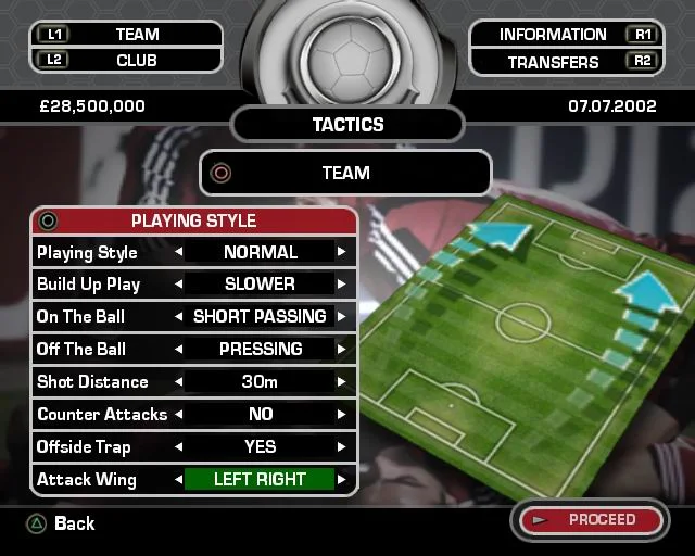 Total Club Manager 2004 - кадр 7