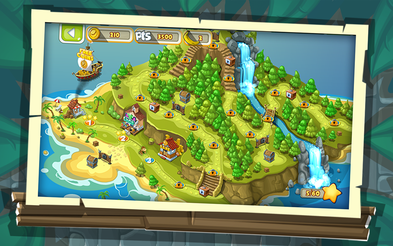 Banana Island: Bobo's Epic Tale — скриншот 1