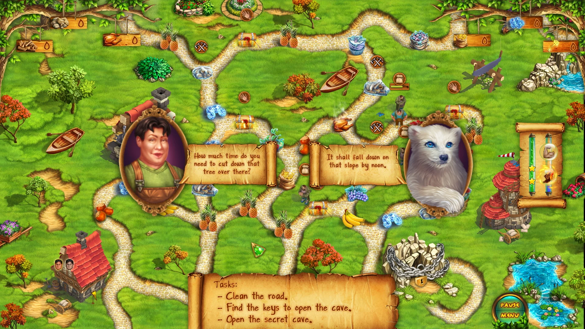 Happy Empire - A Bouquet for the Princess - кадр 5