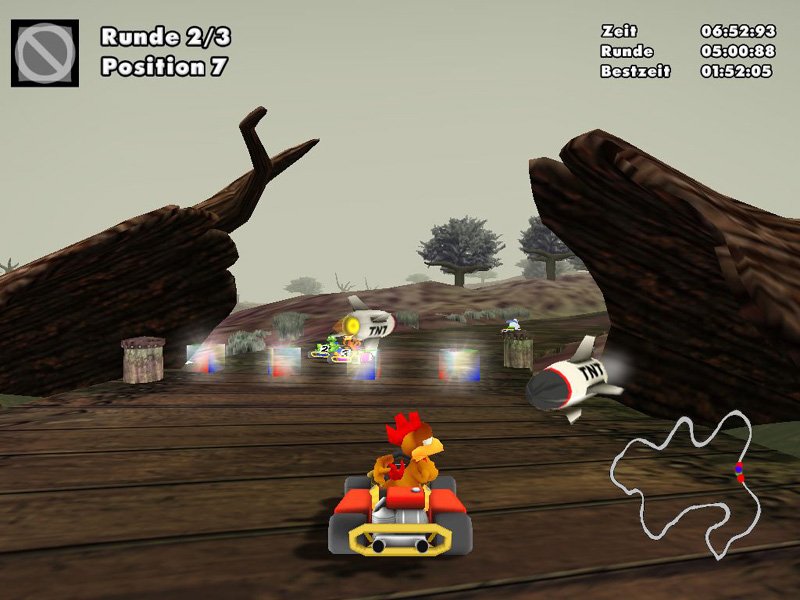 Moorhuhn Kart 2 — скриншот 5