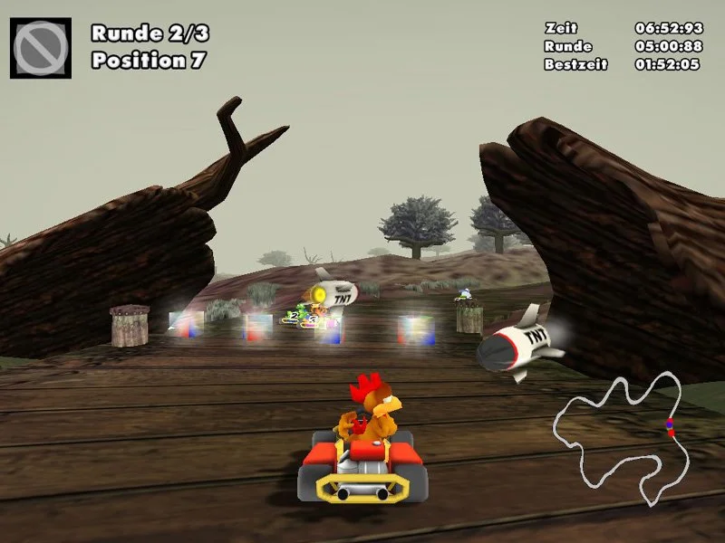 Moorhuhn Kart 2 - кадр 5
