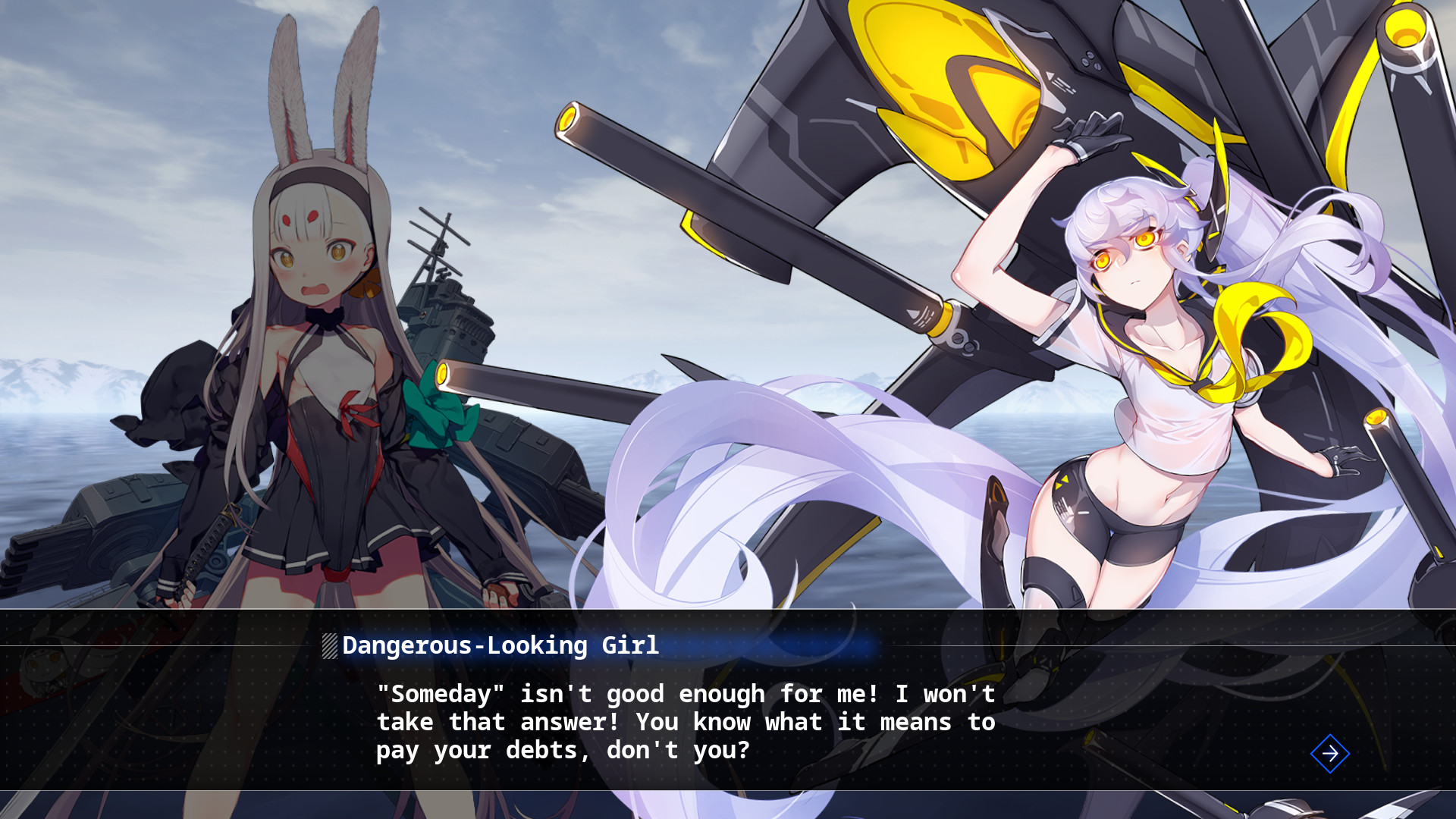 Azur Lane: Crosswave — скриншот 5