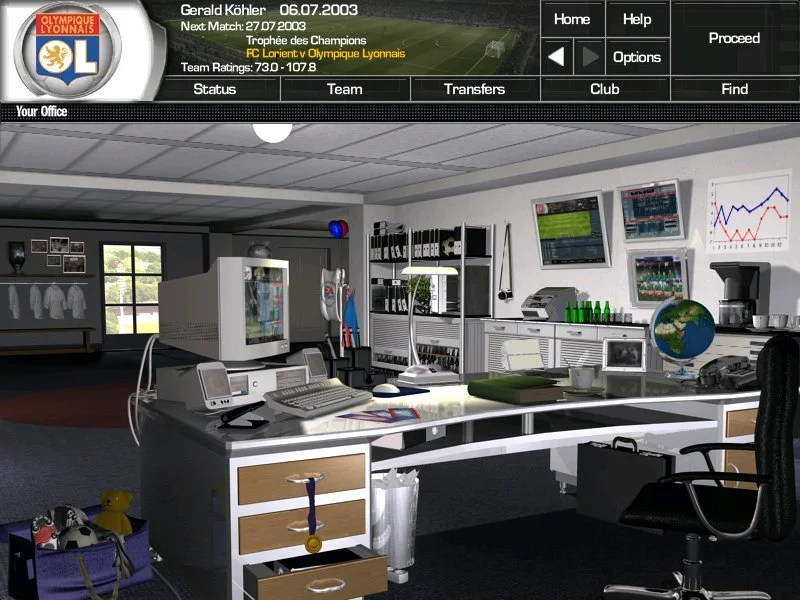 Total Club Manager 2004 - кадр 11