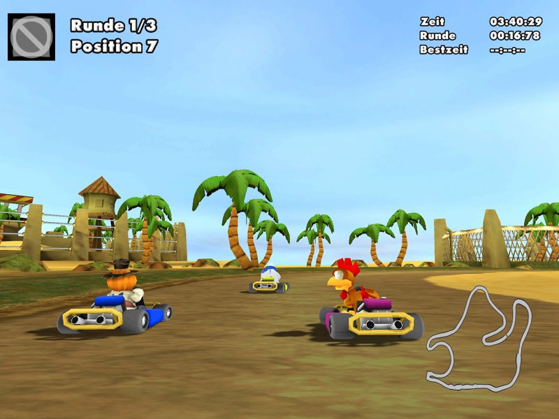 Moorhuhn Kart 2 — скриншот 6