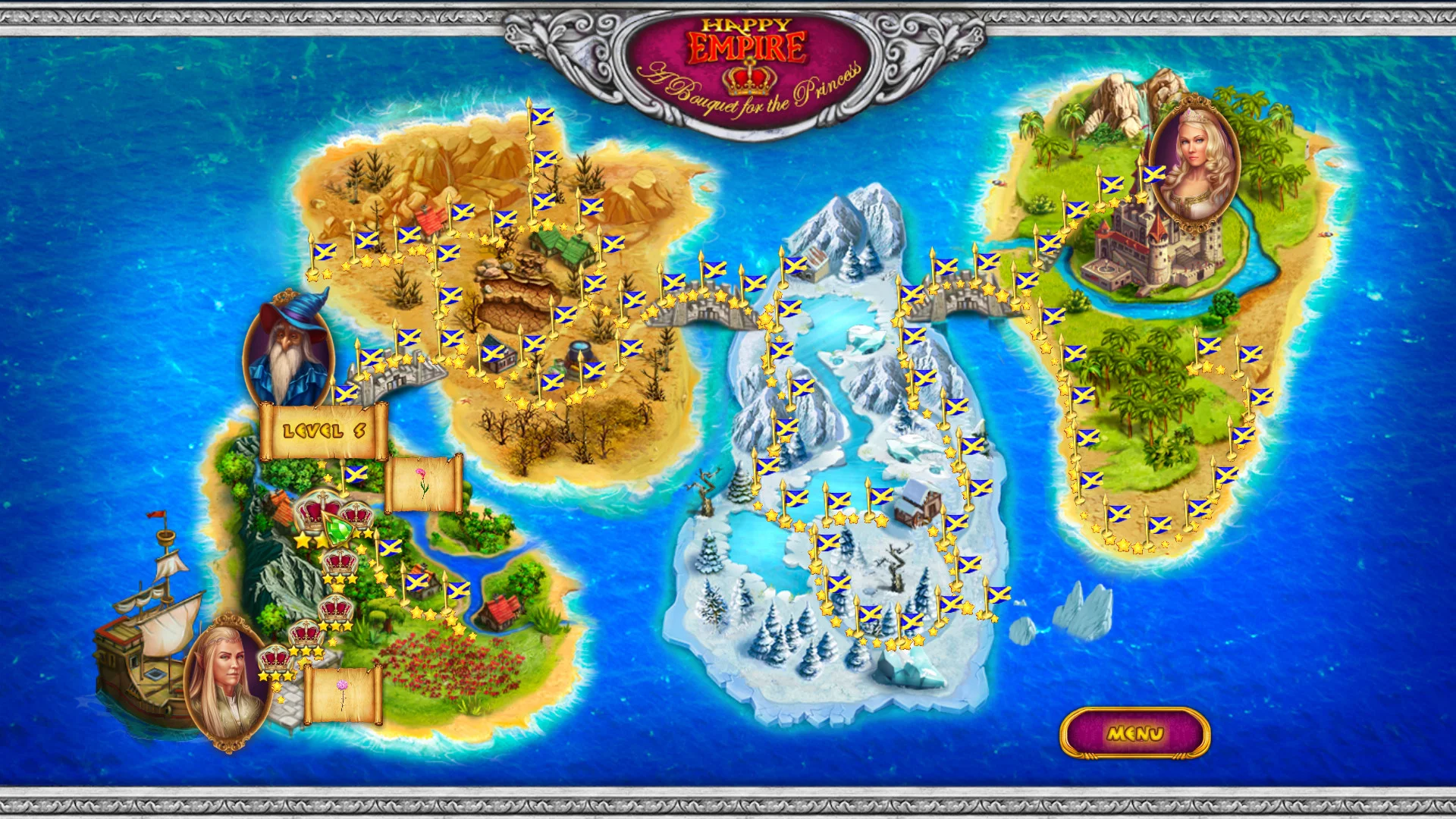 Happy Empire - A Bouquet for the Princess - кадр 6