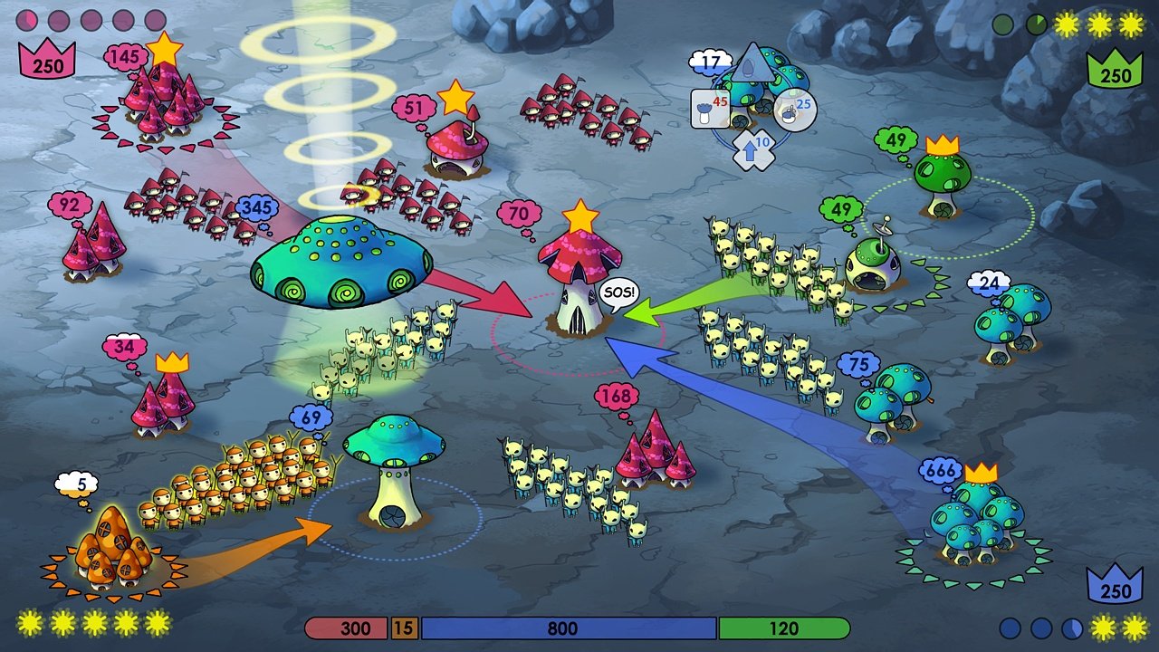 Mushroom Wars — скриншот 5