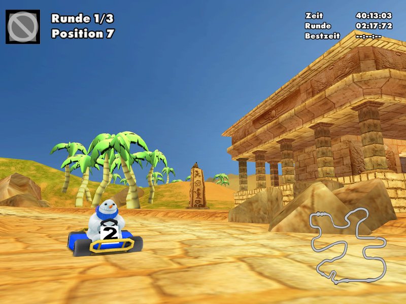 Moorhuhn Kart 2 — скриншот 4