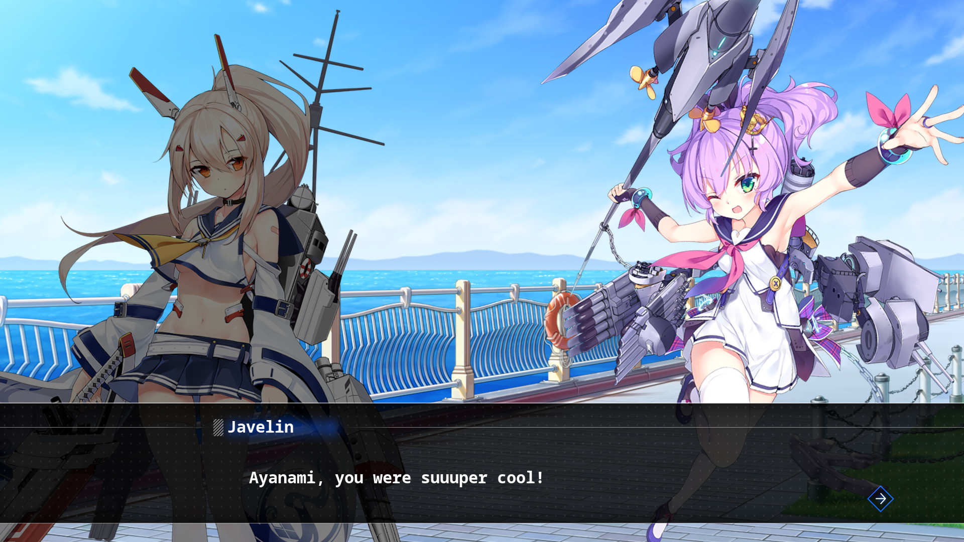 Azur Lane: Crosswave — скриншот 7
