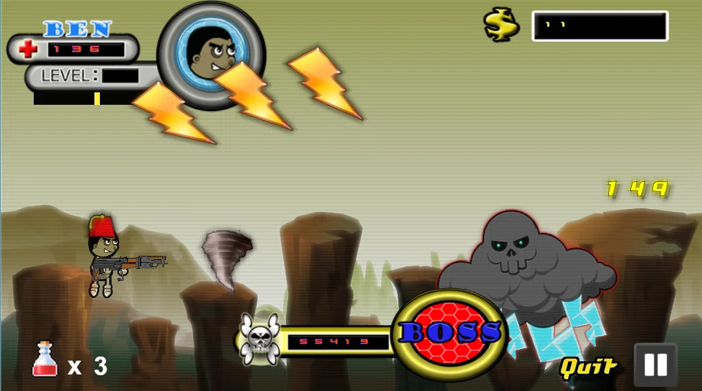 Deadly Space Boss Arena - кадр 5