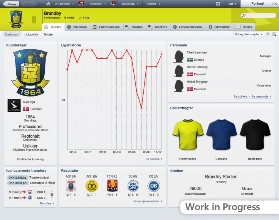 Football Manager 2012 — скриншот 5