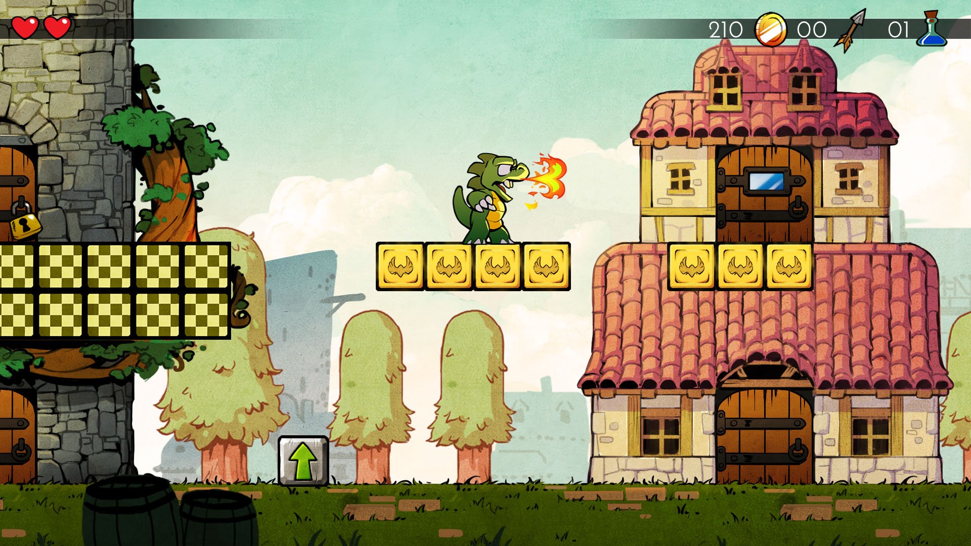 Wonder Boy: The Dragon’s Trap — скриншот 1