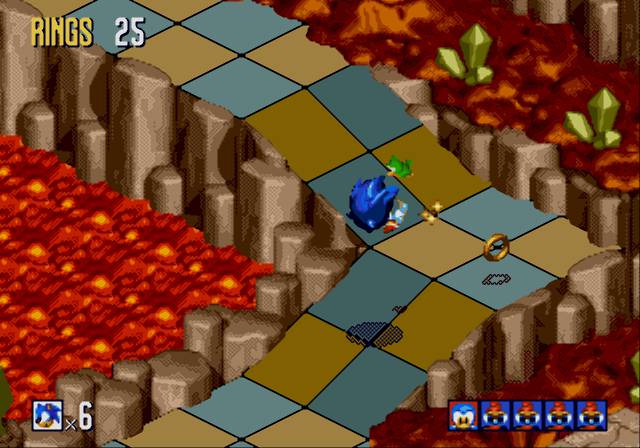 Sonic 3D Blast — скриншот 1