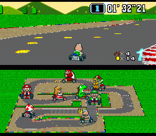 Super Mario Kart — скриншот 3