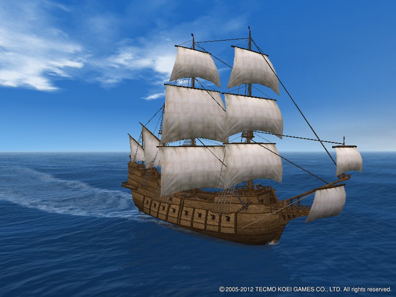 Uncharted Waters Online — скриншот 1