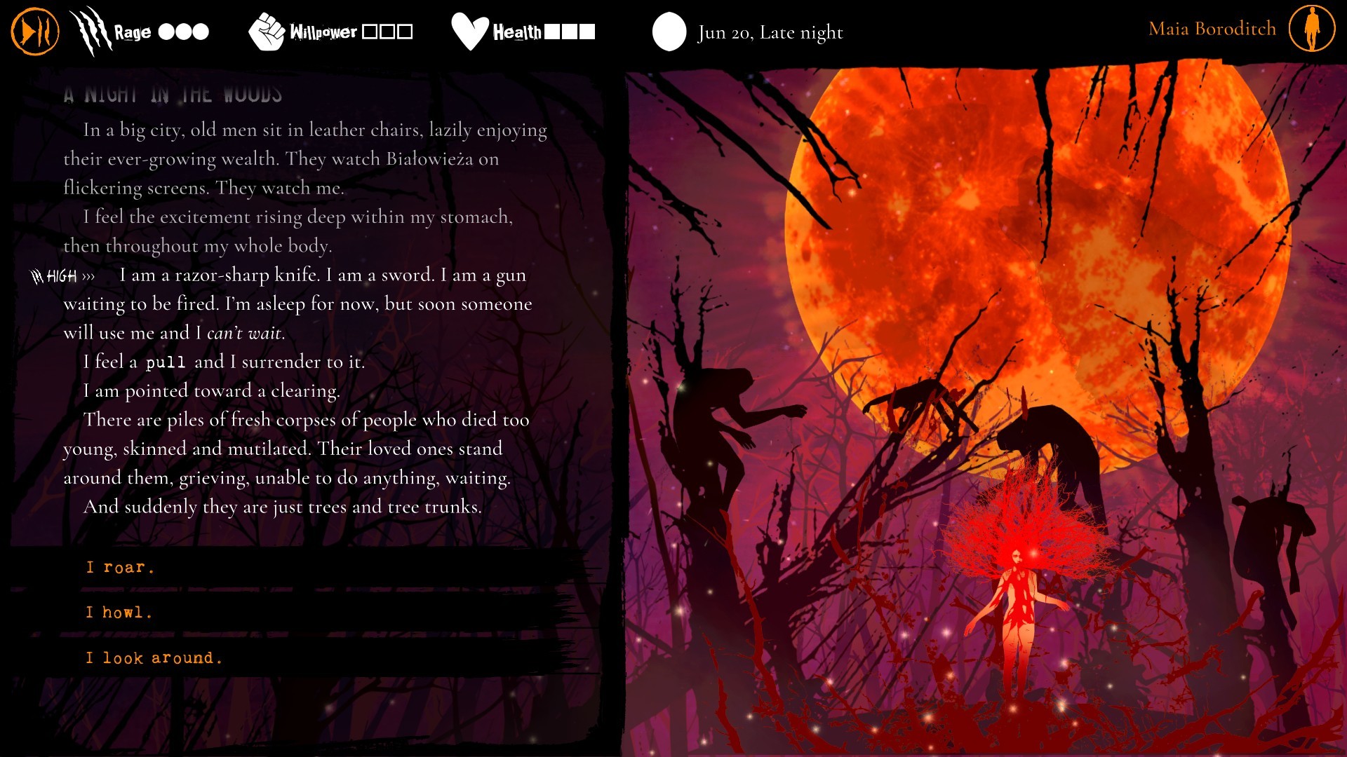 Werewolf: The Apocalypse — Heart of the Forest — скриншот 7