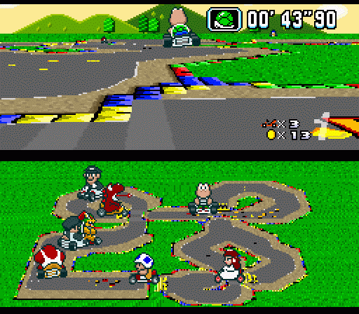 Super Mario Kart — скриншот 7