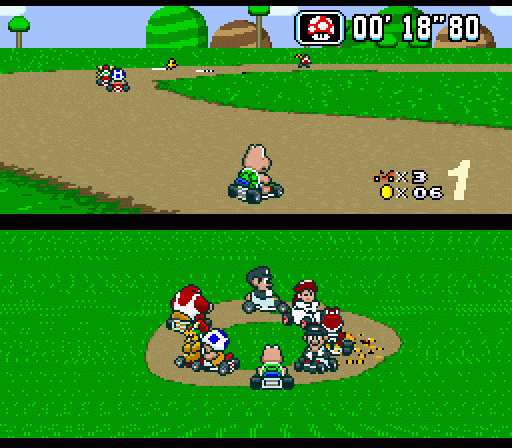 Super Mario Kart — скриншот 6