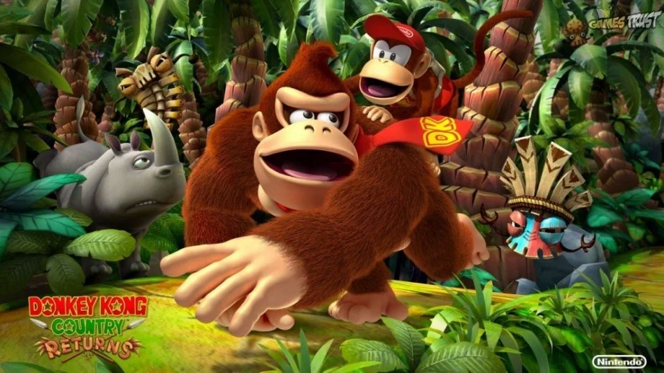 Donkey Kong Country Returns - кадр 1