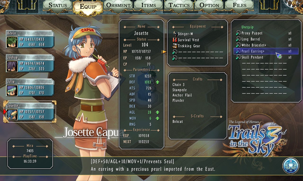 The Legend of Heroes: Trails in the Sky the 3rd — скриншот 3