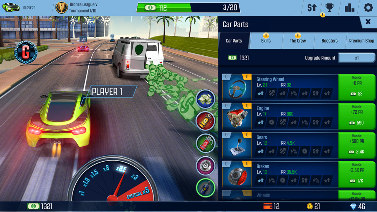 Idle Racing GO: Clicker Tycoon – обзоры и оценки, описание, даты выхода  DLC, официальный сайт игры