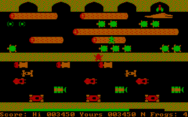 Frogger (1983) — скриншот 3