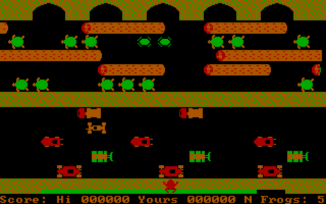 Frogger (1983) — скриншот 4