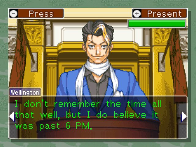 Phoenix Wright: Ace Attorney - Justice for All — скриншот 8