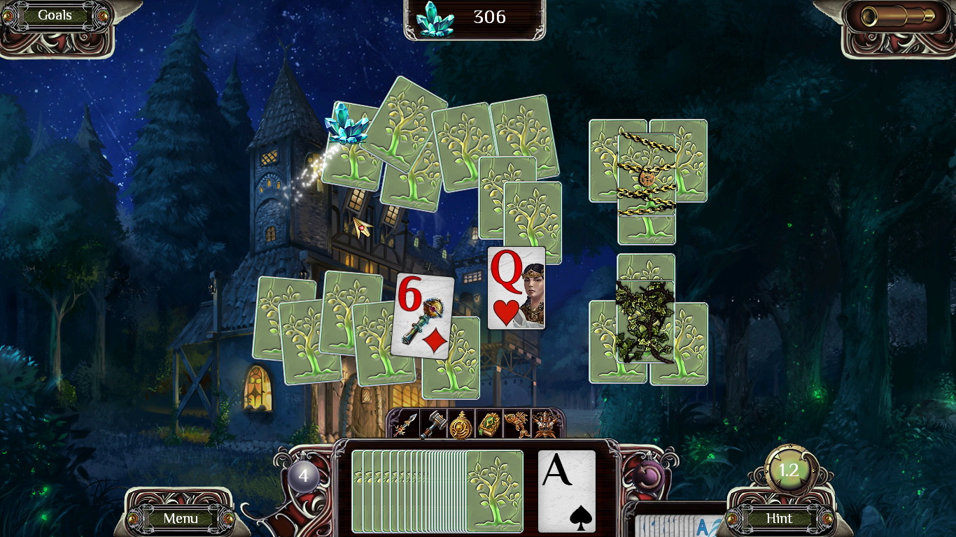 The Far Kingdoms: Sacred Grove Solitaire — скриншот 2