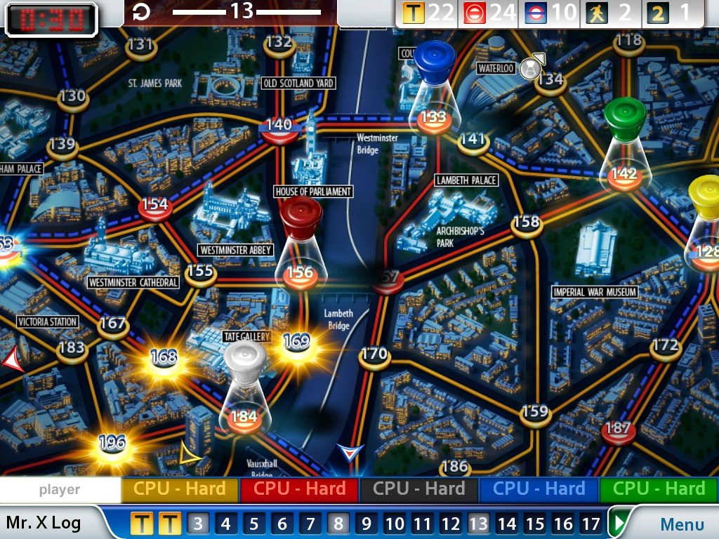 Scotland Yard (2012) — скриншот 2