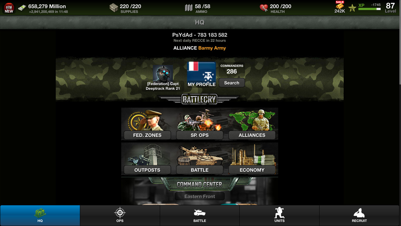 BattleCry: World At War — скриншот 1
