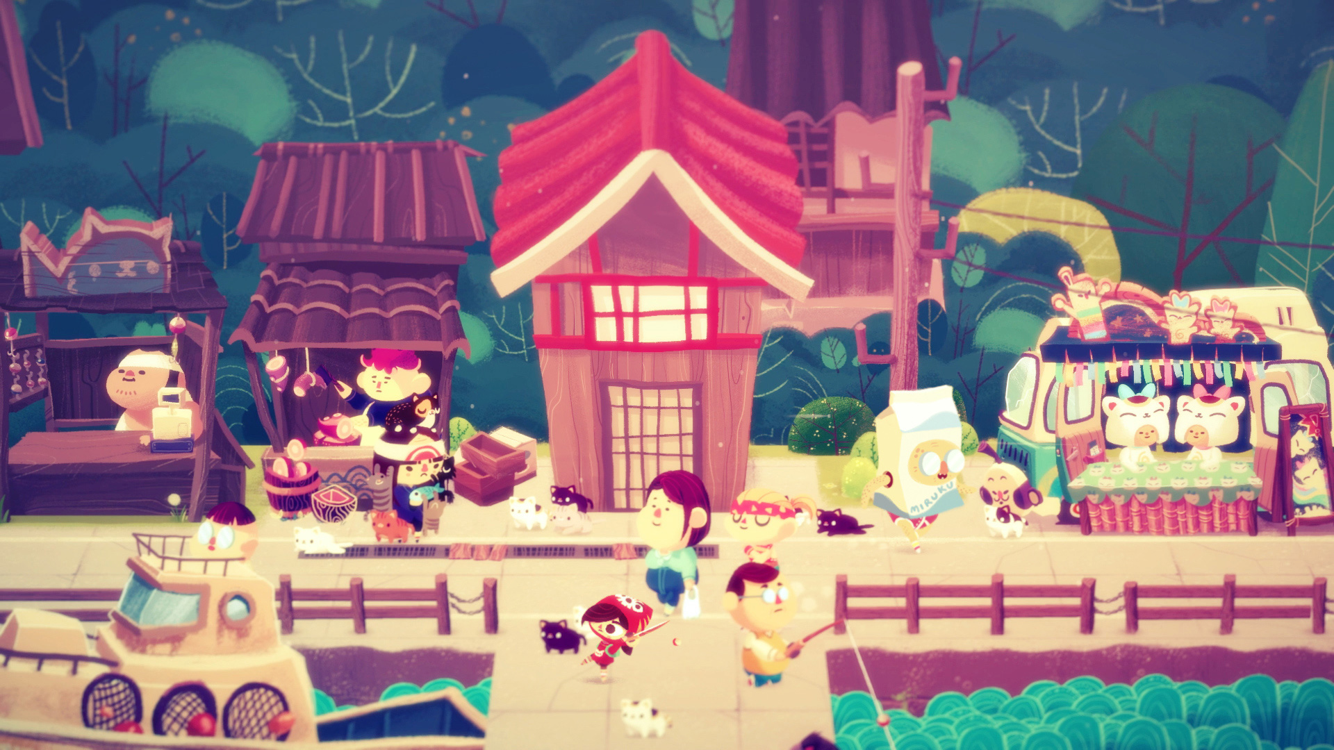 Mineko's Night Market — скриншот 1