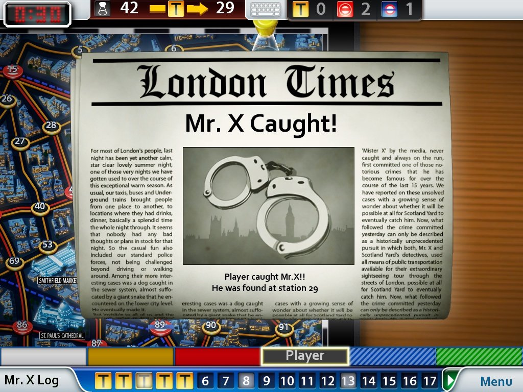 Scotland Yard (2012) — скриншот 3