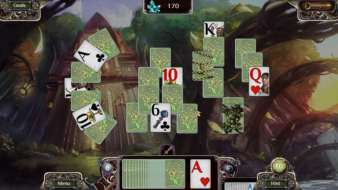 The Far Kingdoms: Sacred Grove Solitaire — скриншот 1