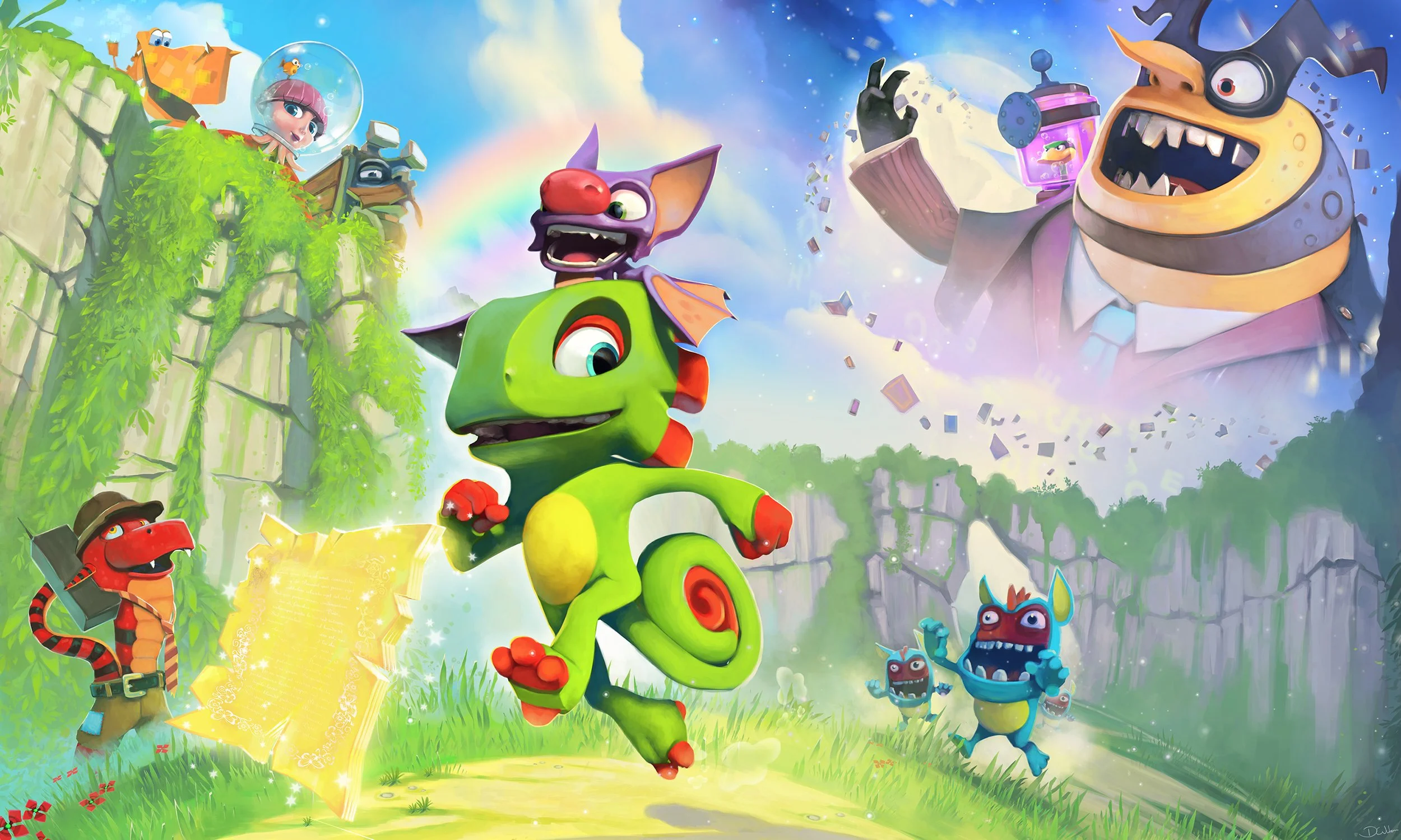 Yooka-Laylee - кадр 7