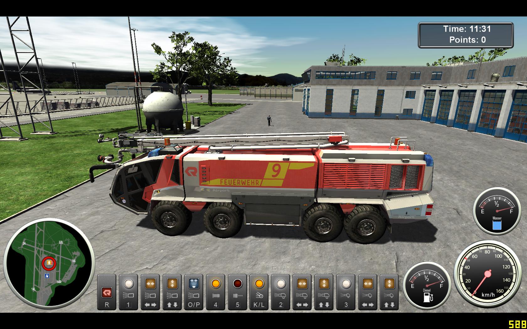 Airport Firefighter Simulator — скриншот 2