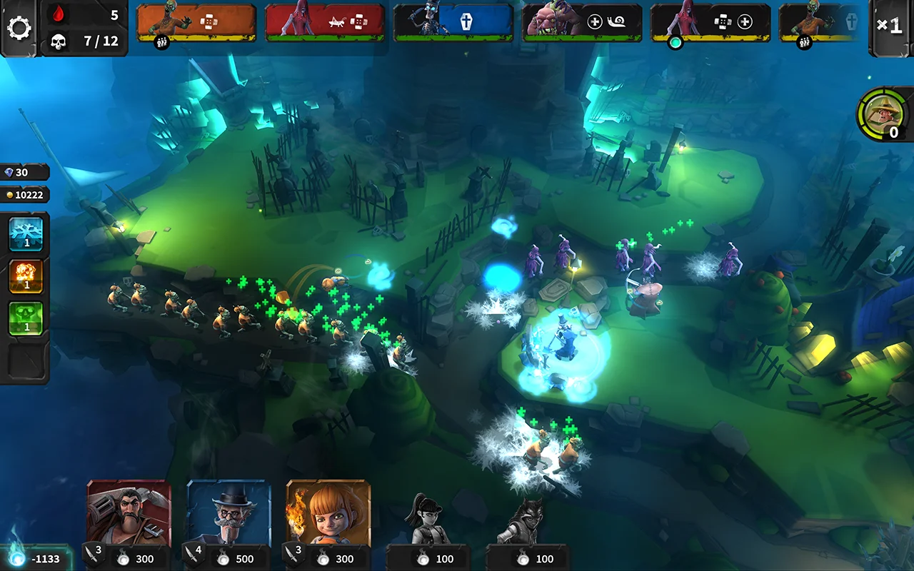 Hero Defense - Haunted Island - кадр 3