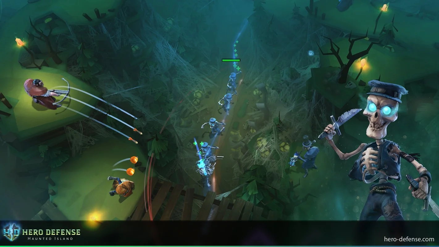 Hero Defense - Haunted Island - кадр 8