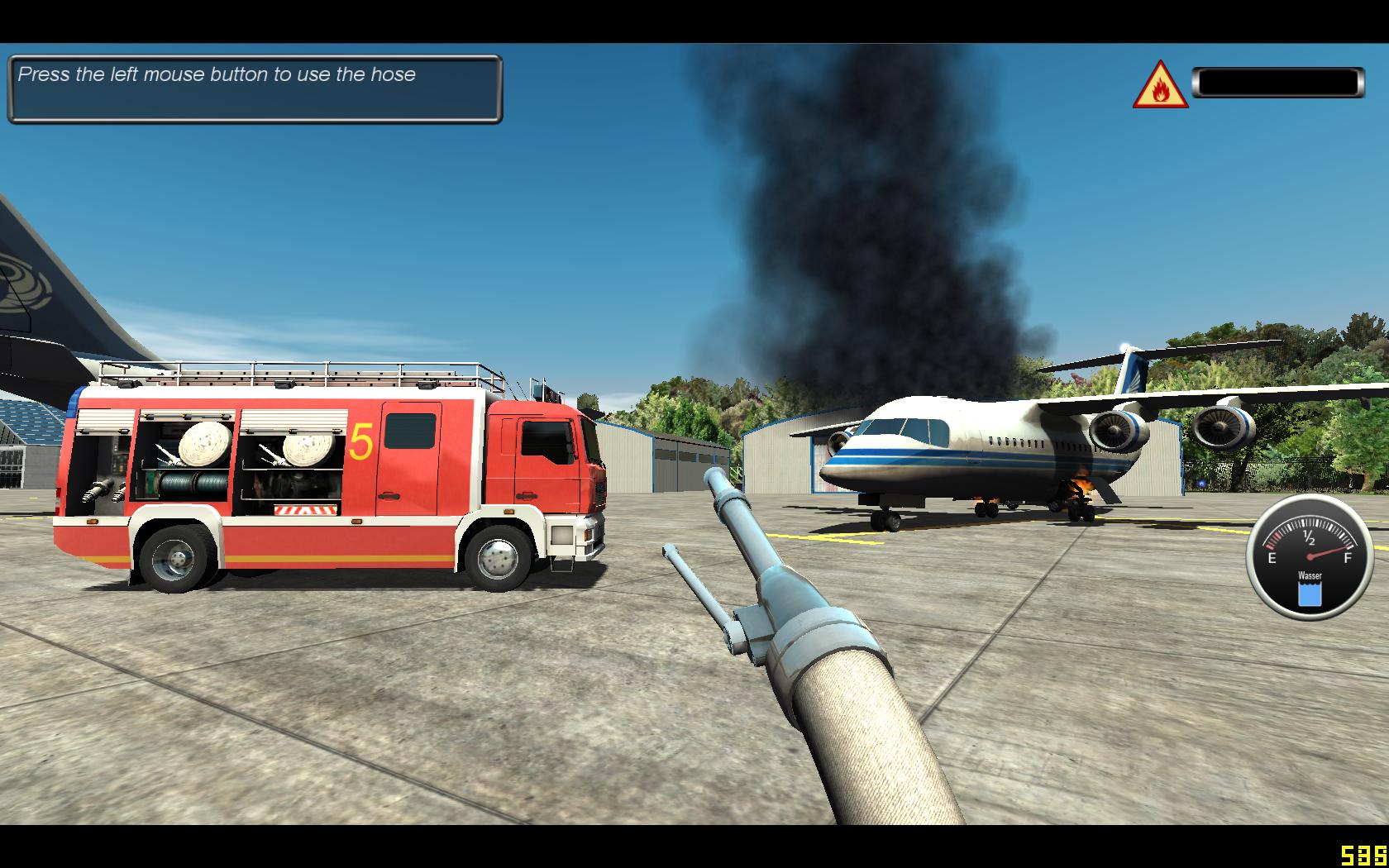 Airport Firefighter Simulator — скриншот 3