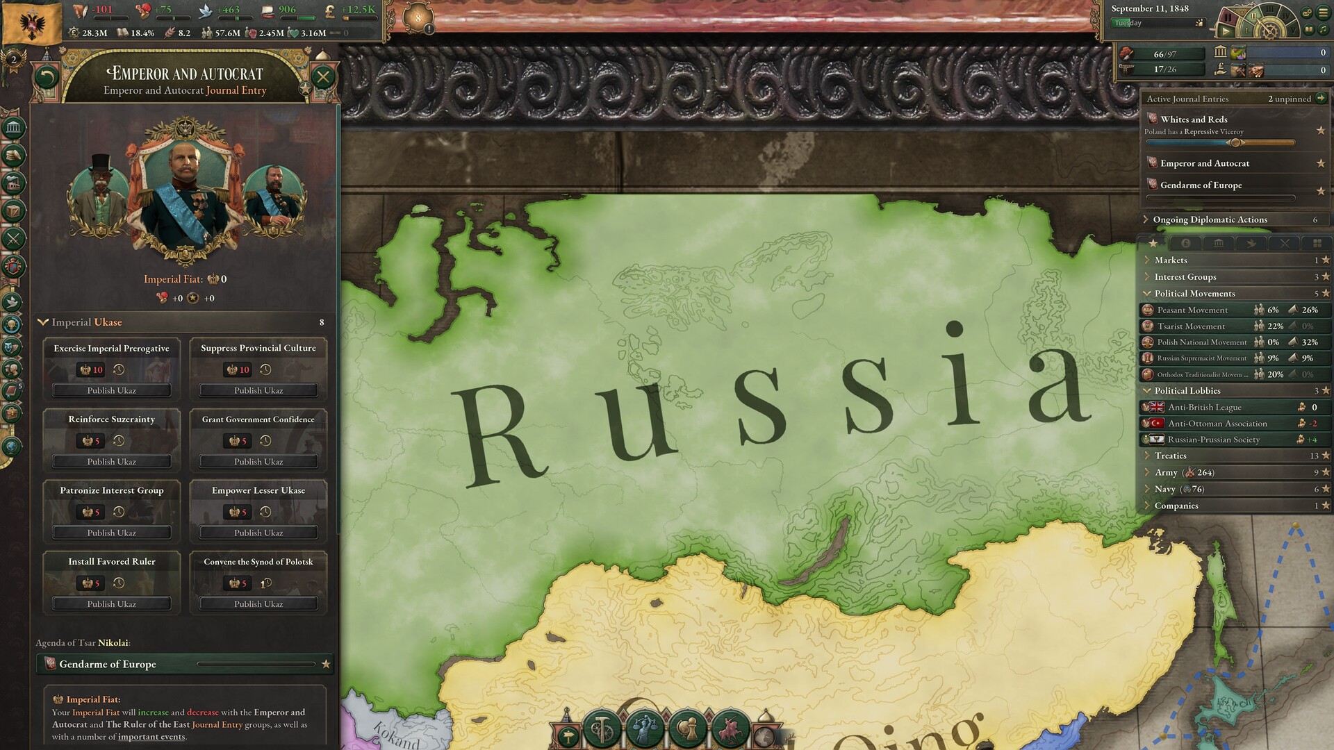Victoria 3: State and Revolution - Immersion Pack — скриншот 2
