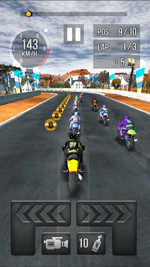 Thumb Motorbike Racing - кадр 2